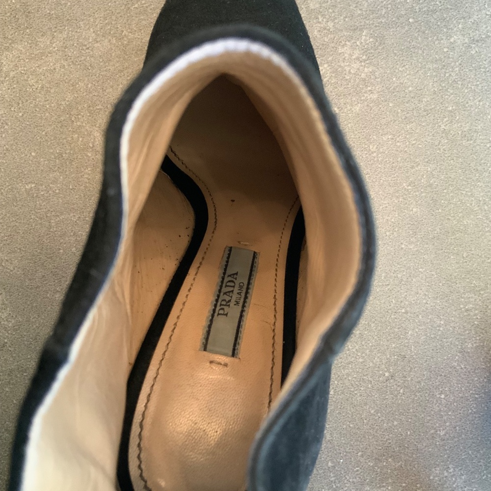 PRADA Black High Heel Booties - Picture 4 of 14